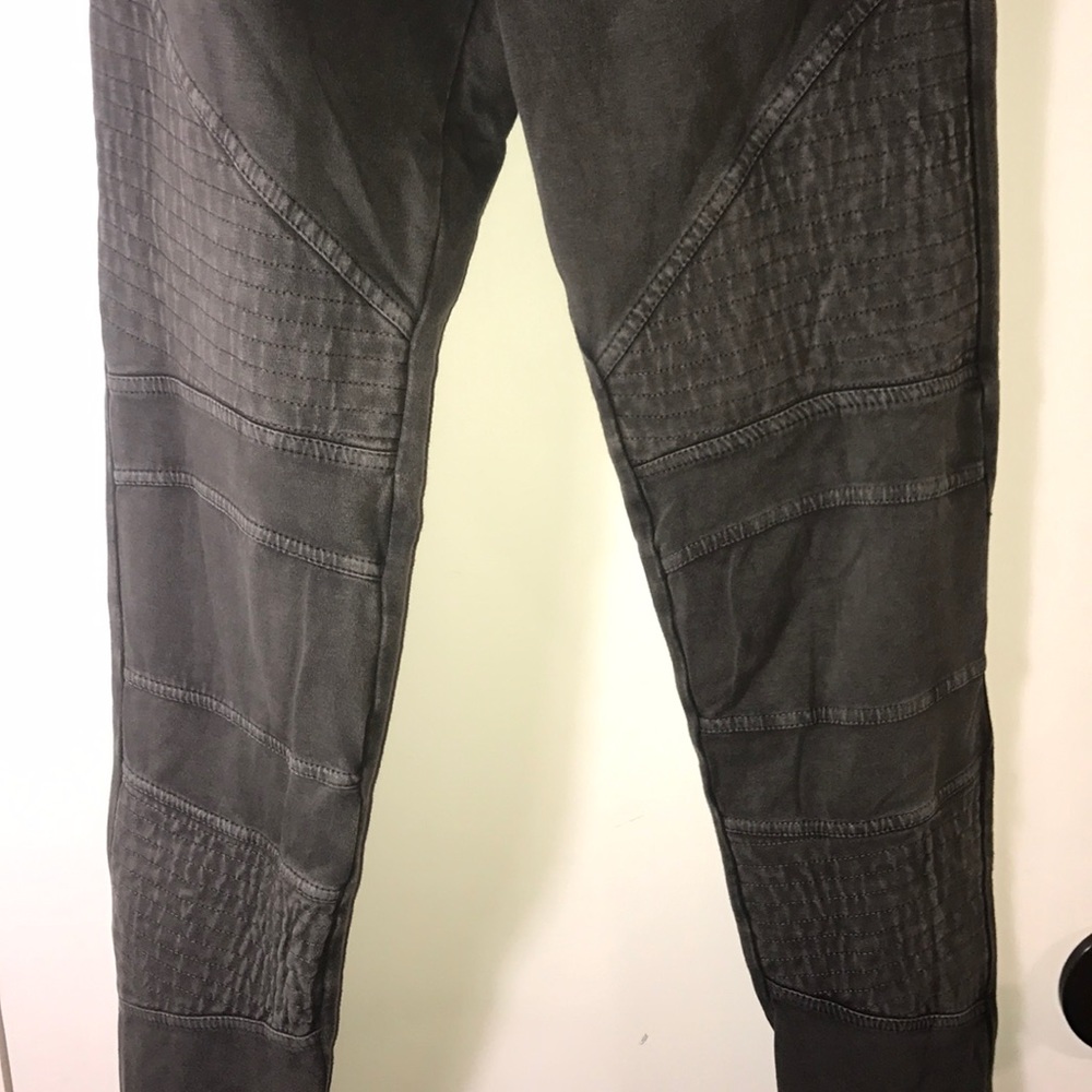 Army green edgy leggings. Super soft.